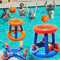 Inflatable Water Basketball Hoop For Pools And Outdoor Play 0