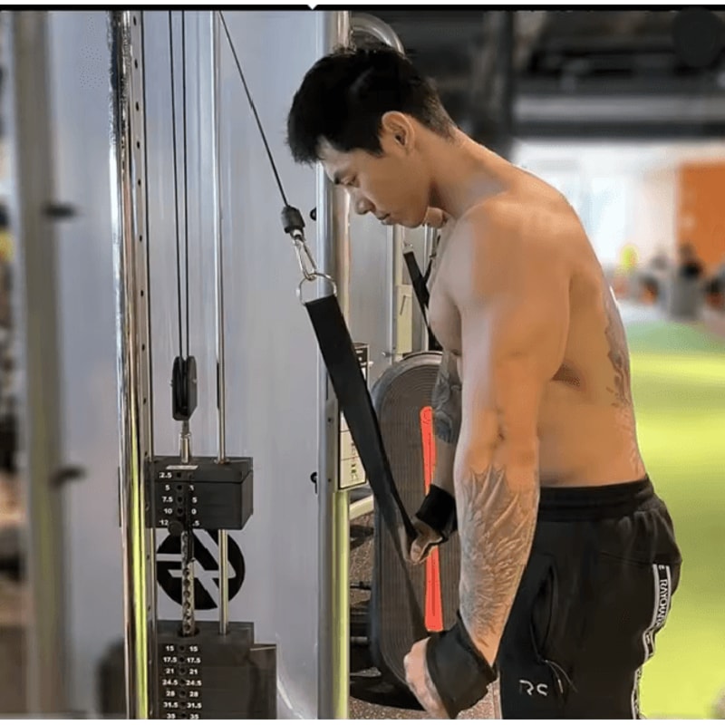 Heavy Duty Arm Training Rope For Cable Machines 4