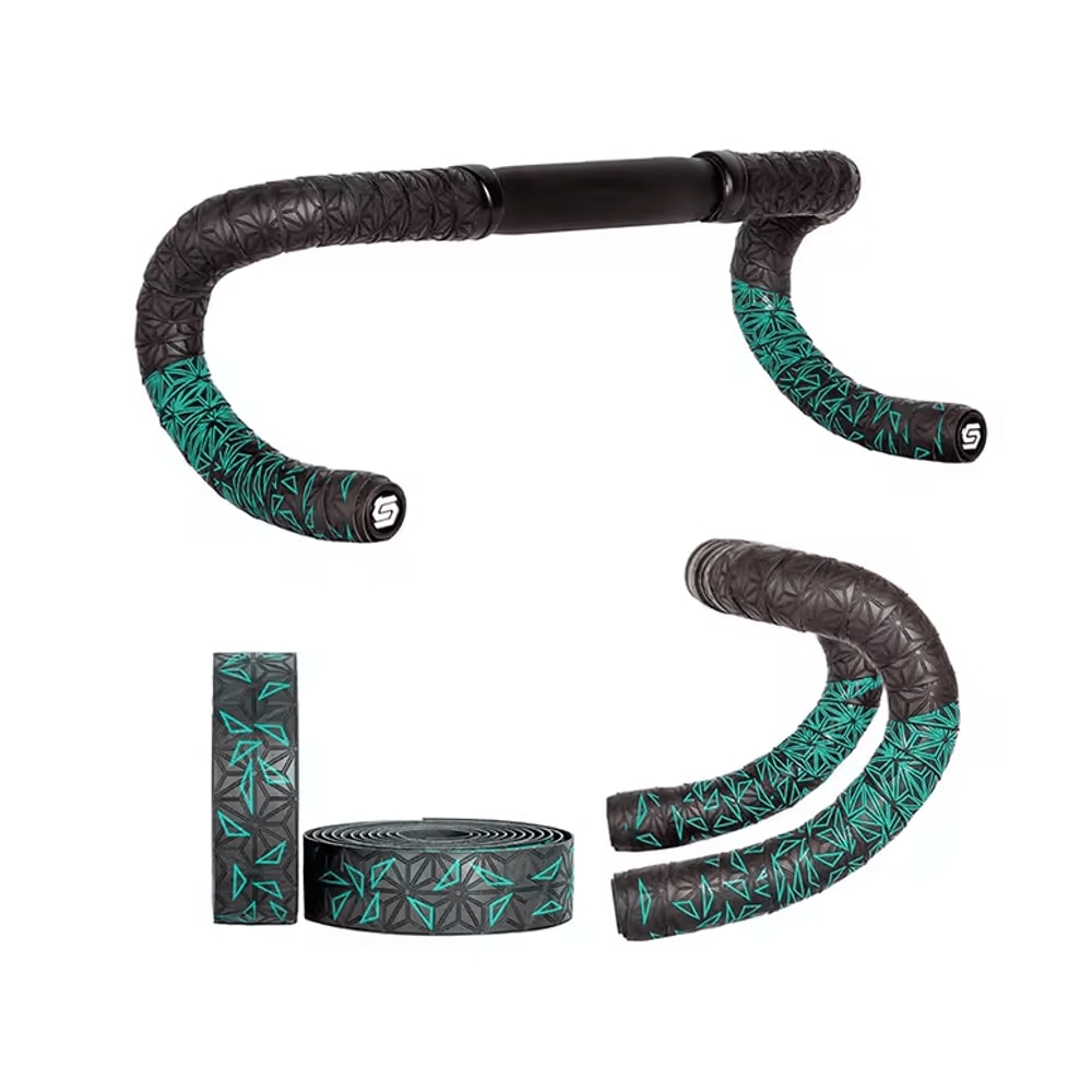 Double Color Anti Vibration Bike Handlebar Tape 5