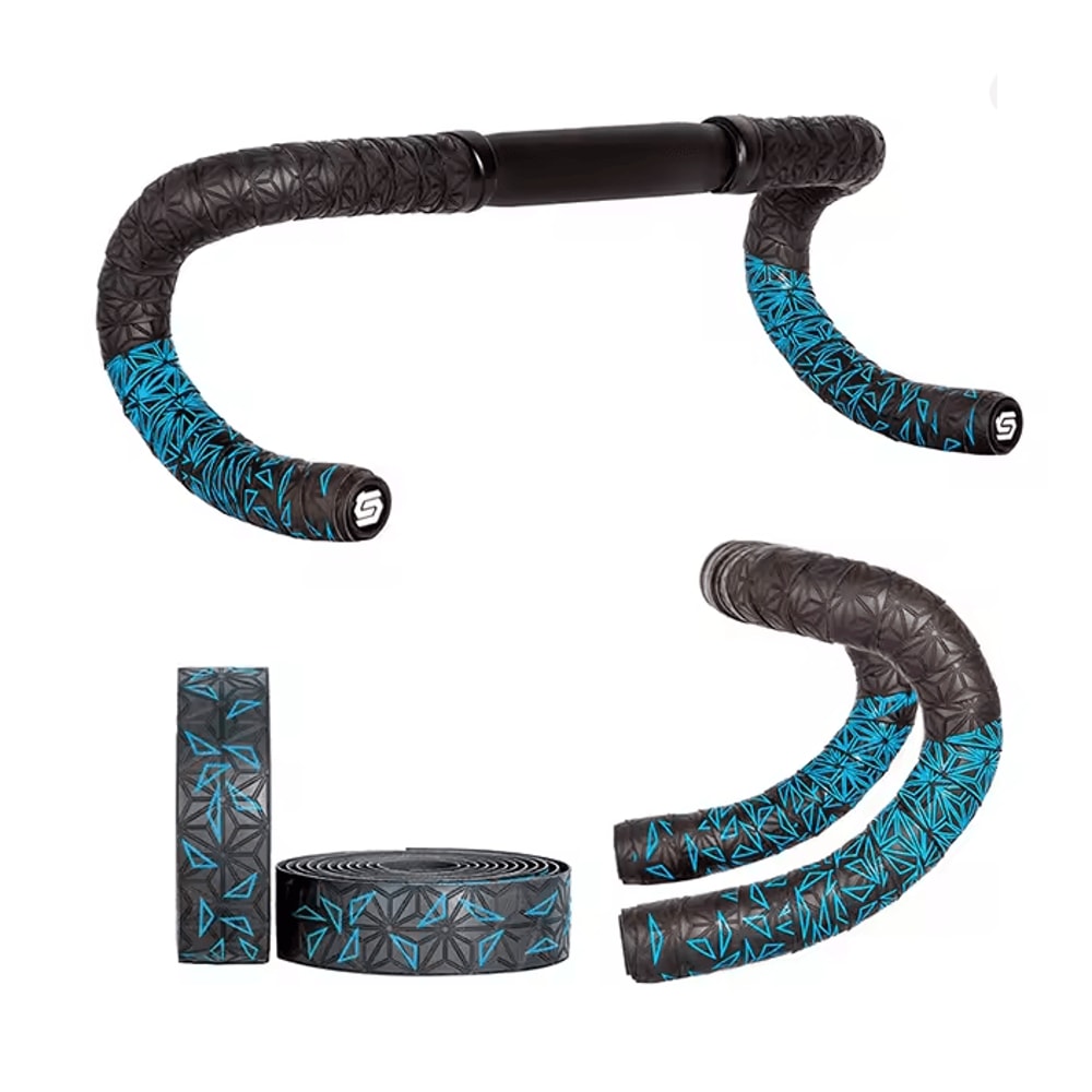Double Color Anti Vibration Bike Handlebar Tape 6