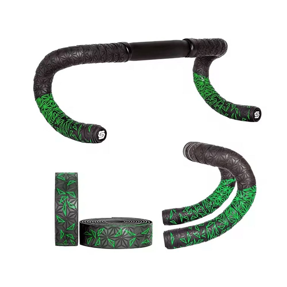 Double Color Anti Vibration Bike Handlebar Tape 7