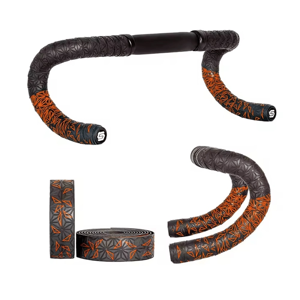 Double Color Anti Vibration Bike Handlebar Tape 8