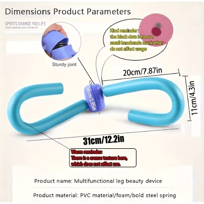 Thigh Master Inner Thigh And Arm Toner For Home Workouts 1