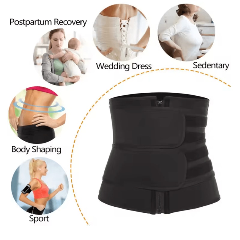 Waist Trainer Slimming Belt For Workout And Daily Support 2