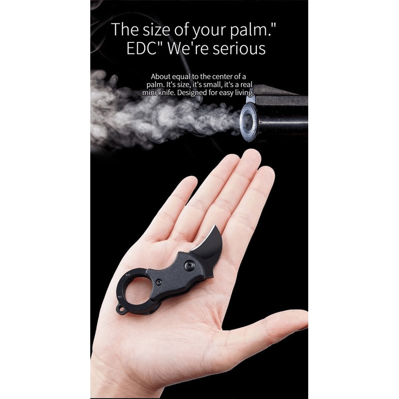 Mini Stainless Steel Keychain Pocket Knife 0