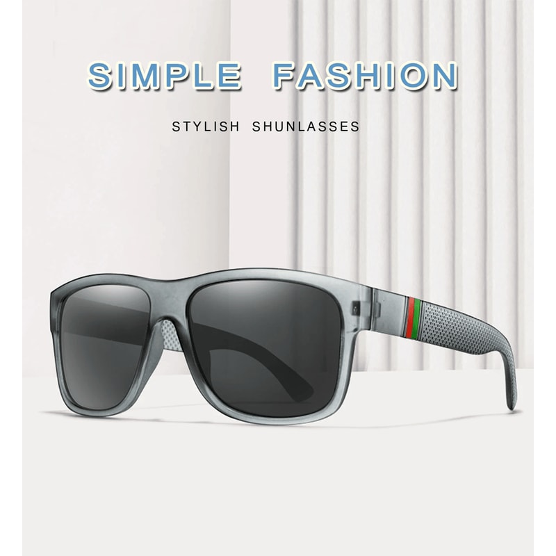 Classic Polarized Square Sunglasses For Men 0