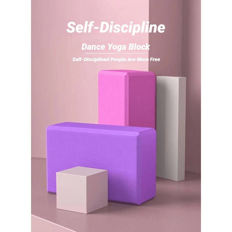 Yoga And Pilates Foam Block For Stretching And Body Support 0