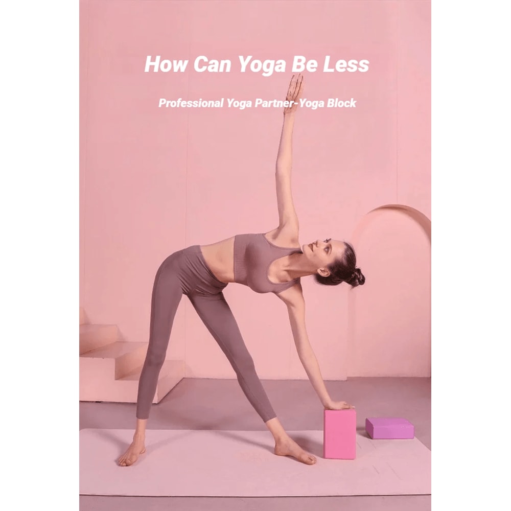 Yoga And Pilates Foam Block For Stretching And Body Support 2