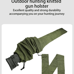 knitted gun sock dust cover for hunting and storage