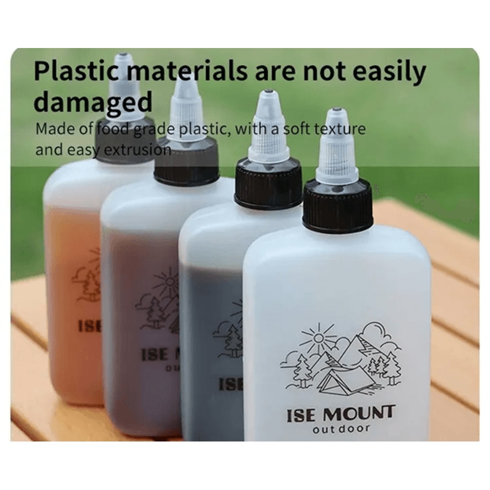 Portable Leak Proof Oil And Seasoning Bottle For Outdoor Cooking 1