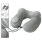 Press And Inflate Portable Neck Pillow For Travel And Outdoor Comfort 0