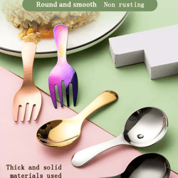 portable stainless steel travel tableware set