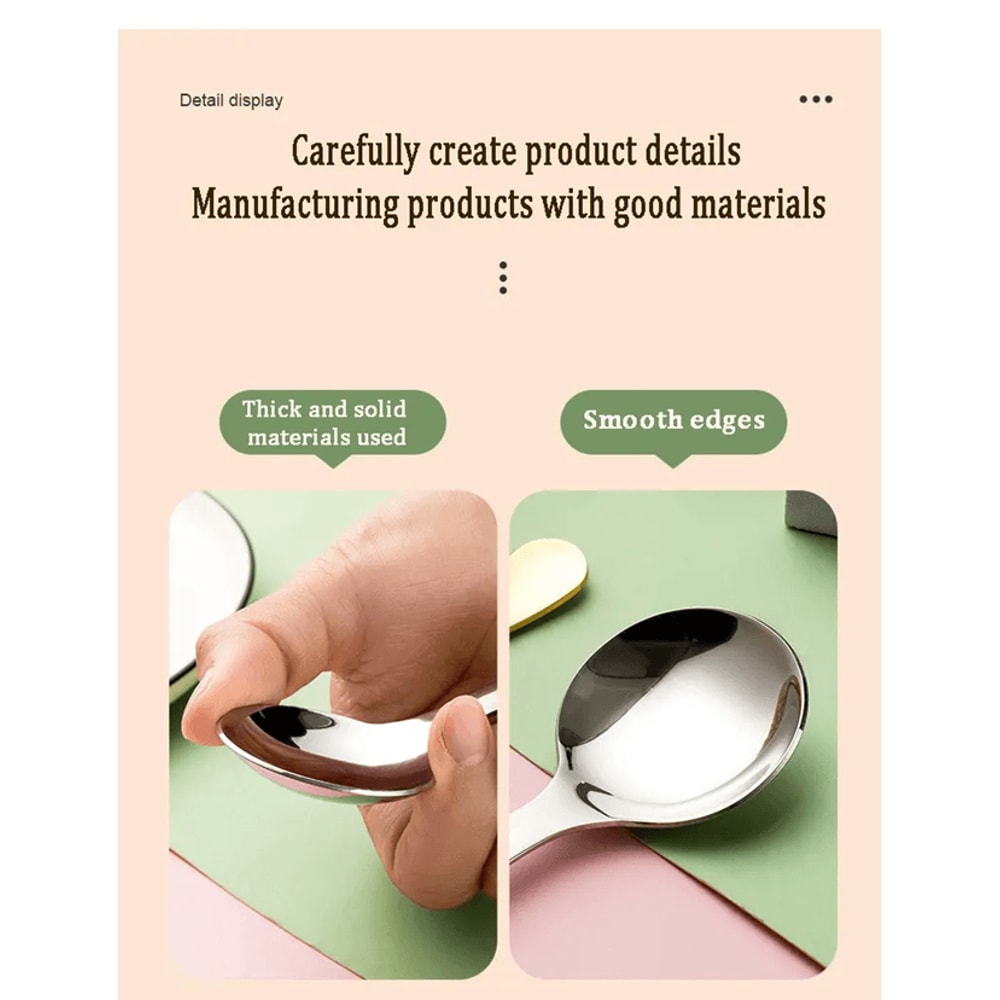 Portable Stainless Steel Travel Tableware Set 1