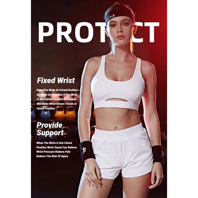 Sports Performance Sweat Wristbands 1