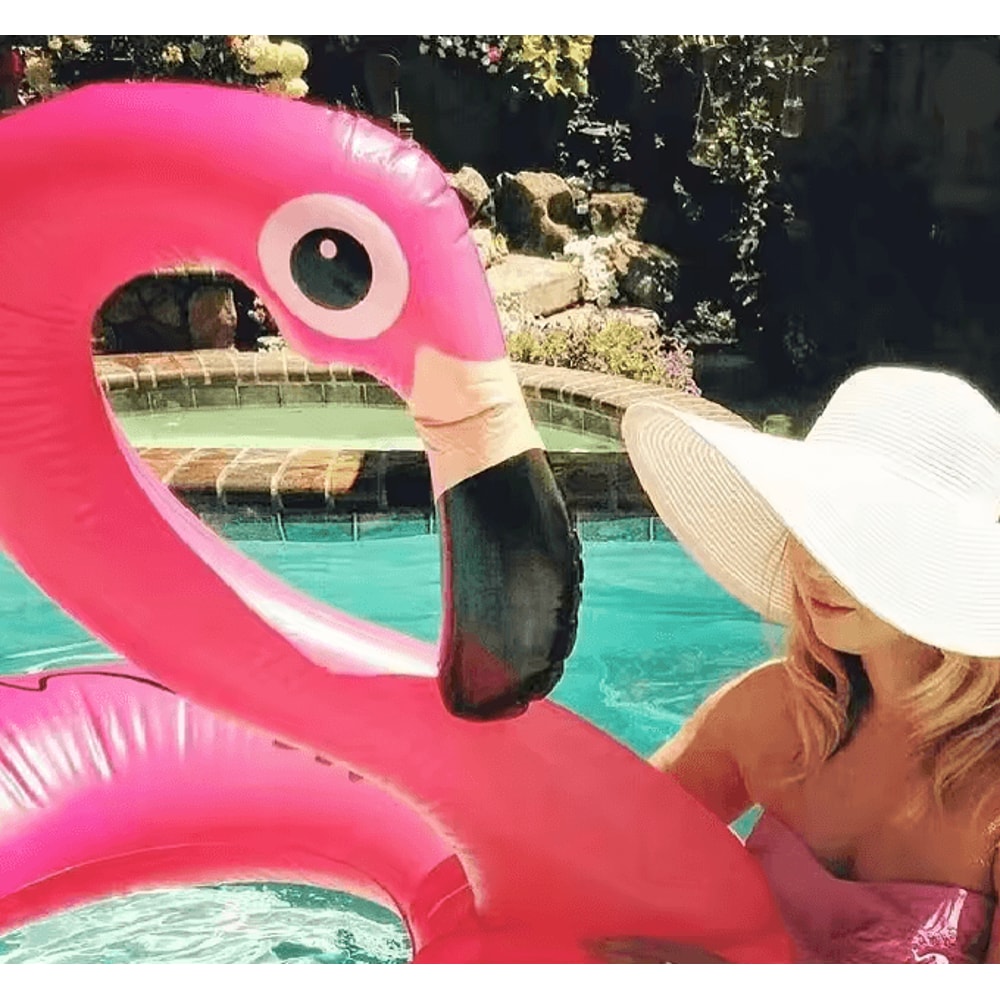Flamingo Float Deluxe Pool Ring 1