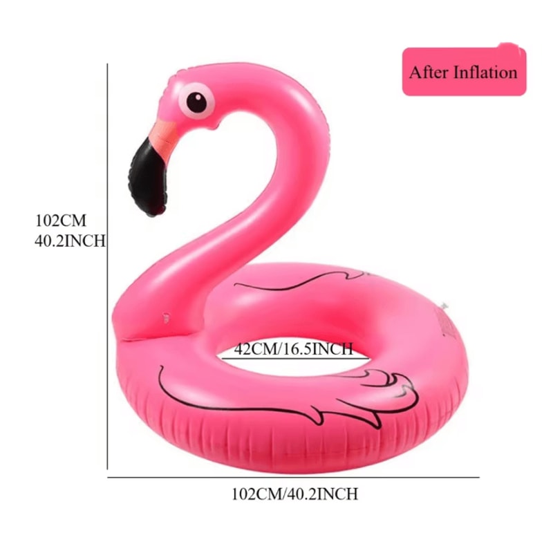 Flamingo Float Deluxe Pool Ring 5