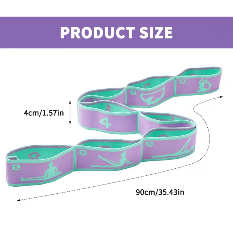 FlexStretch Yoga And Pilates Resistance Band 1