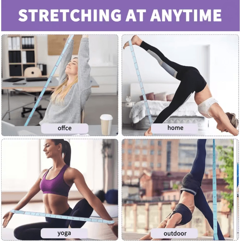 FlexStretch Yoga And Pilates Resistance Band 3