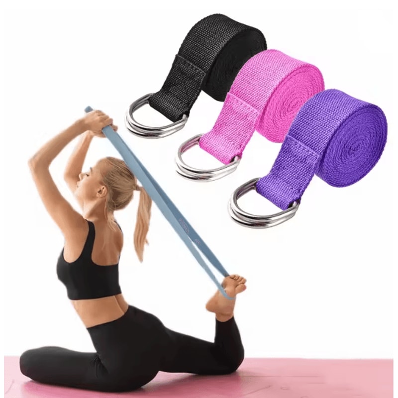 StretchFlow Adjustable Yoga Strap 0
