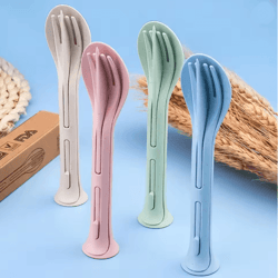 ecotravel portable tableware set