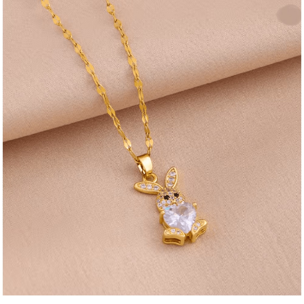 BunnyGleam Stainless Steel Jewelry Set 1