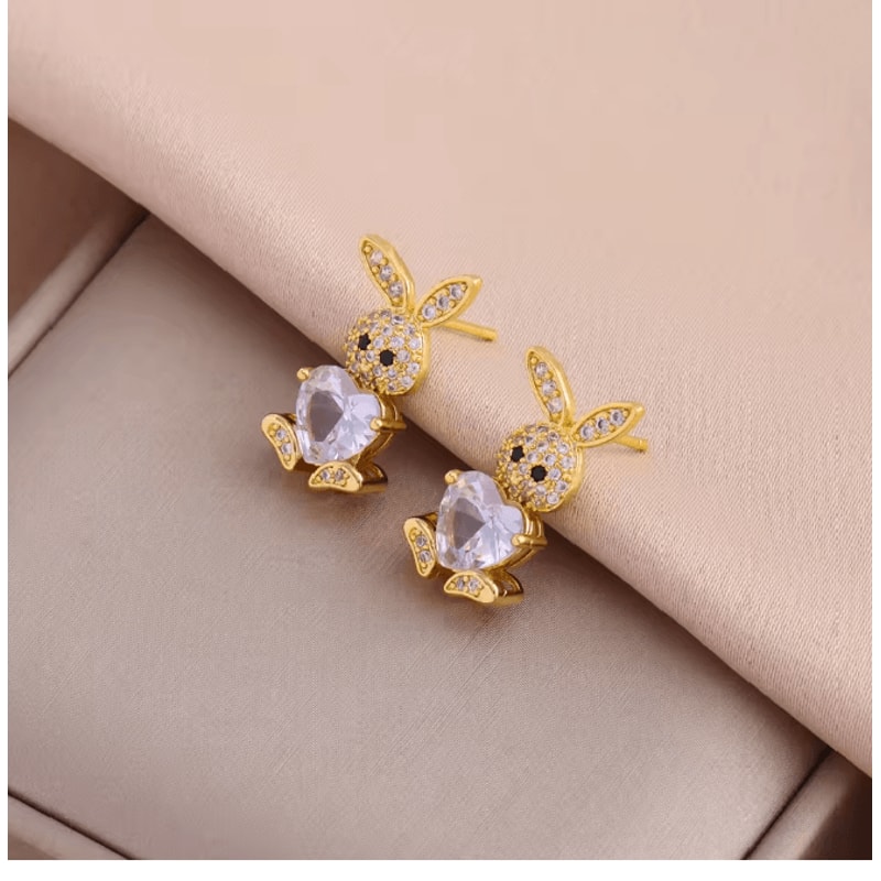 BunnyGleam Stainless Steel Jewelry Set 2