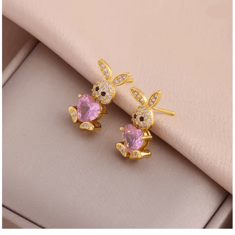 BunnyGleam Stainless Steel Jewelry Set 3