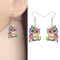 OwlCharm Big Eyes Dangle Earrings 0