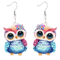 OwlCharm Big Eyes Dangle Earrings 5