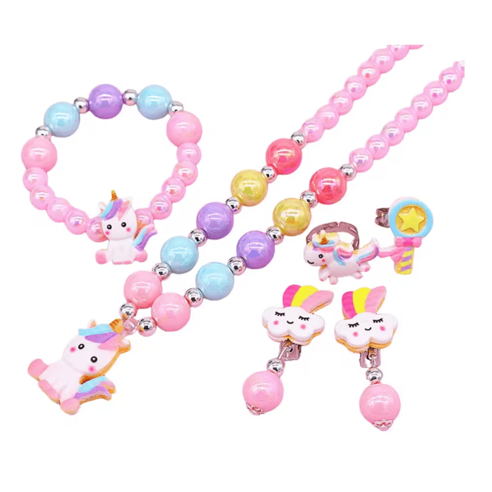 MagicGlow Unicorn Jewelry Set For Girls 0