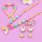 MagicGlow Unicorn Jewelry Set For Girls 5