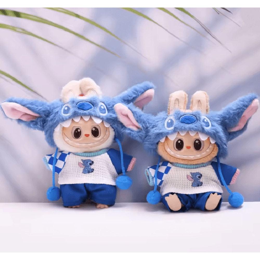 StitchPals Plush Doll Clothes Set For 17cm Labubu 2