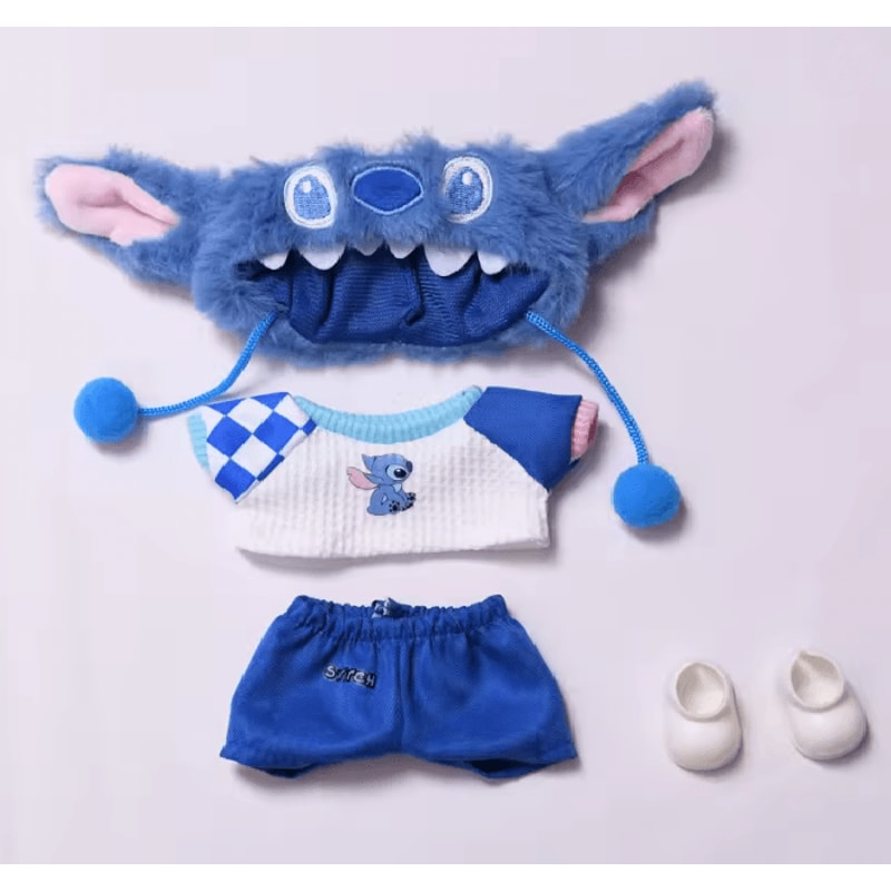 StitchPals Plush Doll Clothes Set For 17cm Labubu 5