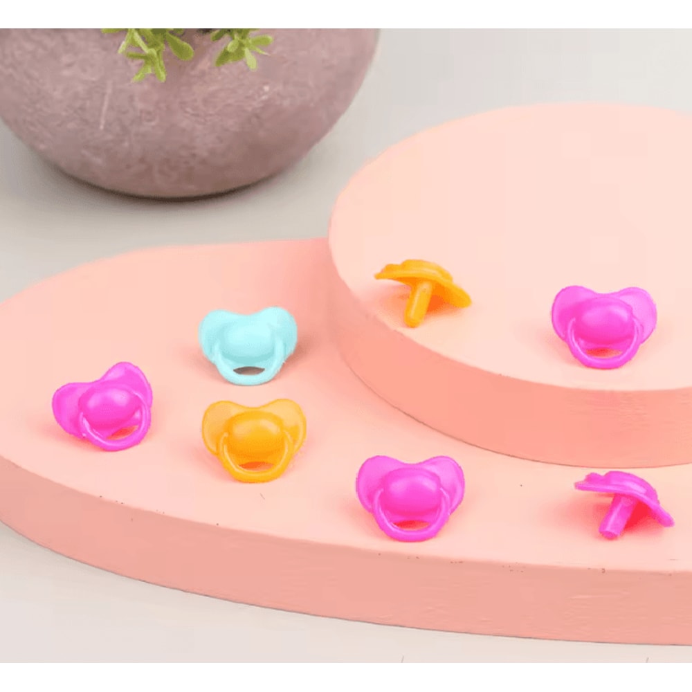 TinyPac Mini Doll Pacifier Set 1