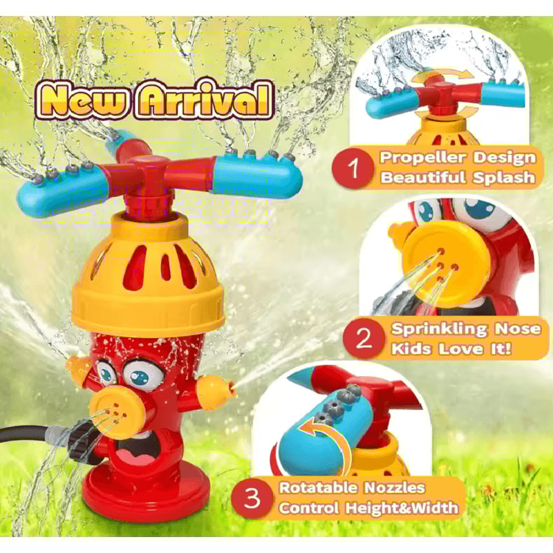AquaBurst Kids Hydrant Sprinkler Toy 2