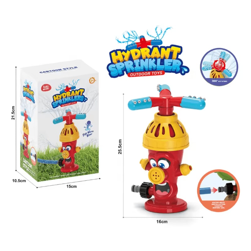 AquaBurst Kids Hydrant Sprinkler Toy 4