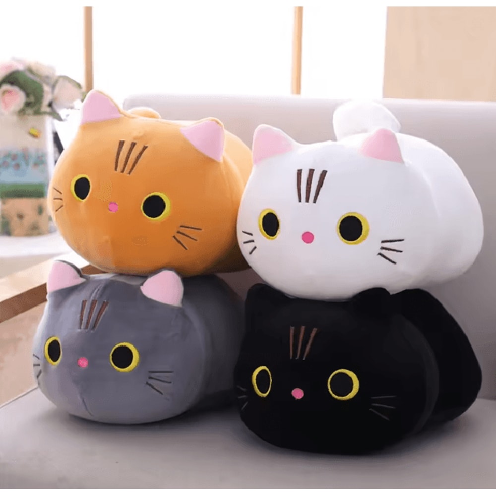 CuddlePaws Soft Cat Plush Pillow 0