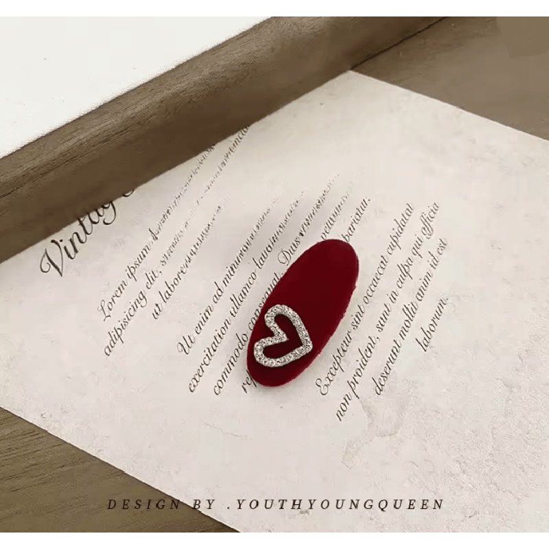 GlimmerOval Rhinestone Hair Clip 4