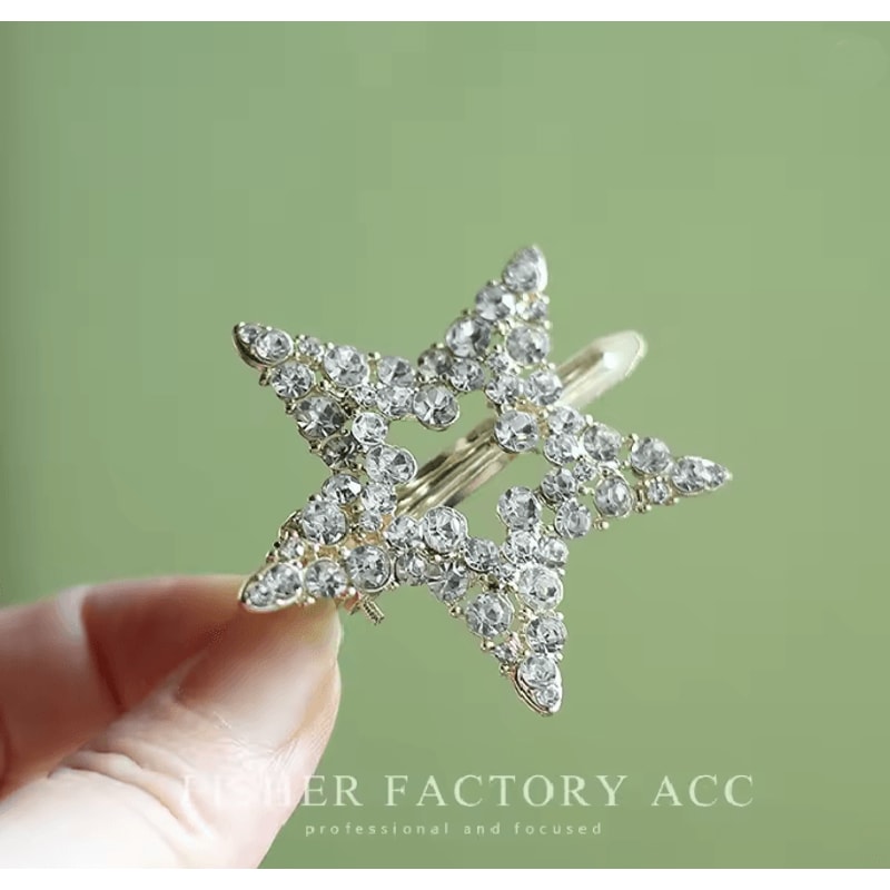 StarGlimmer Rhinestone Hair Clip 2