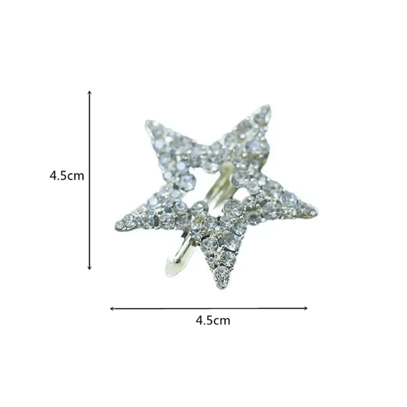 StarGlimmer Rhinestone Hair Clip 4