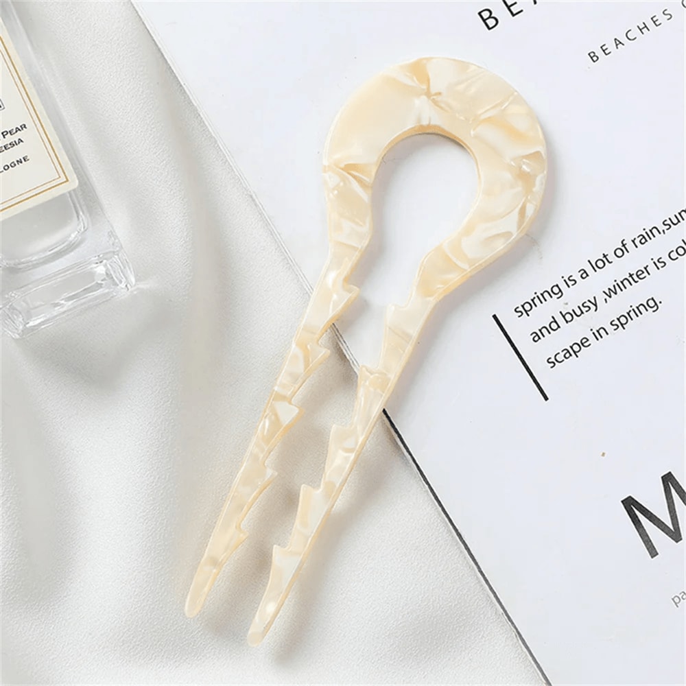 Elegant U Shaped Hair Stick 3