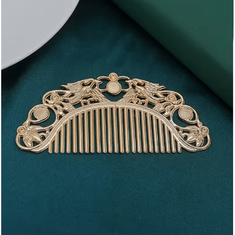 Hanfu Retro Carved Hairpin Comb 10