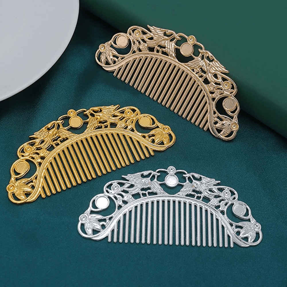 Hanfu Retro Carved Hairpin Comb 1