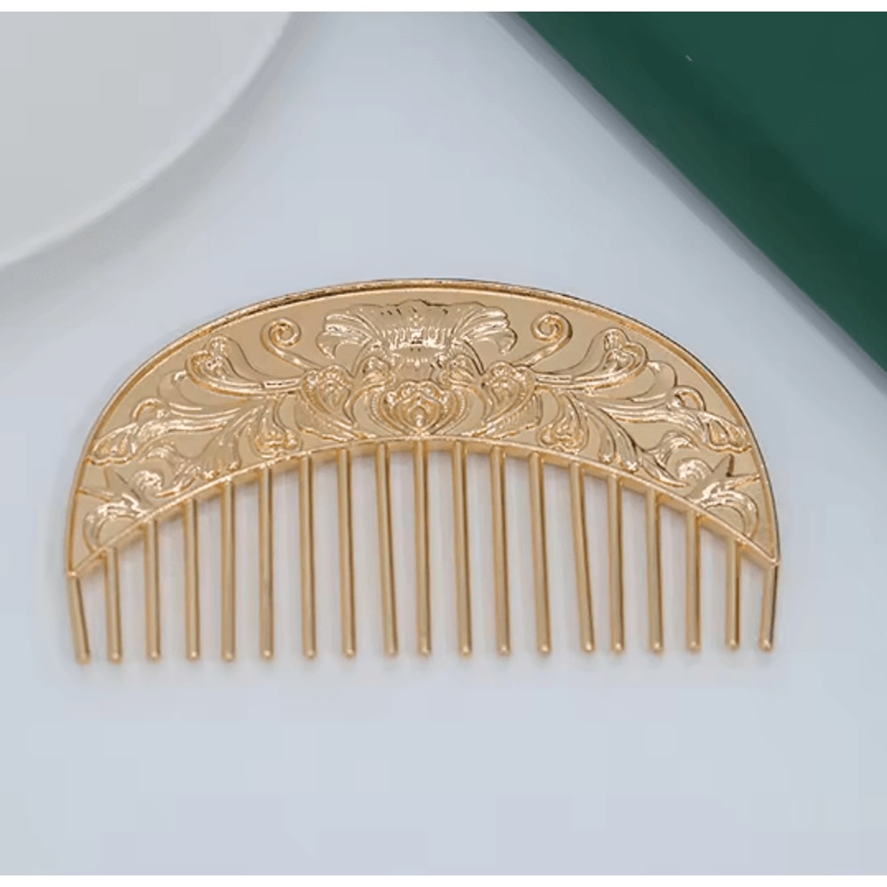 Hanfu Retro Carved Hairpin Comb 4