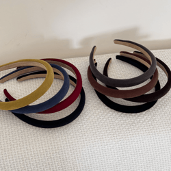velvet comfort thin headband for women