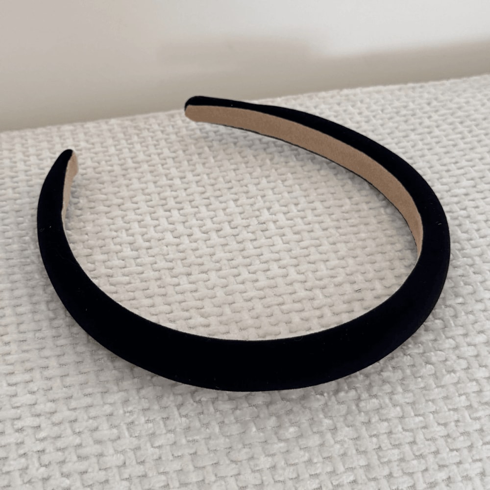 Velvet Comfort Thin Headband For Women 1
