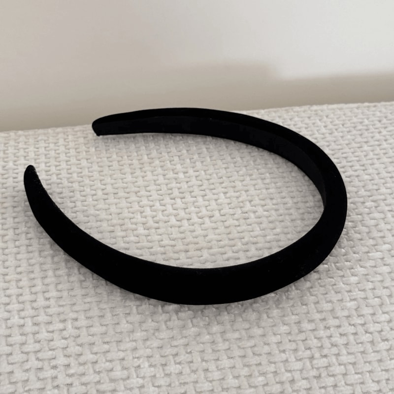 Velvet Comfort Thin Headband For Women 2