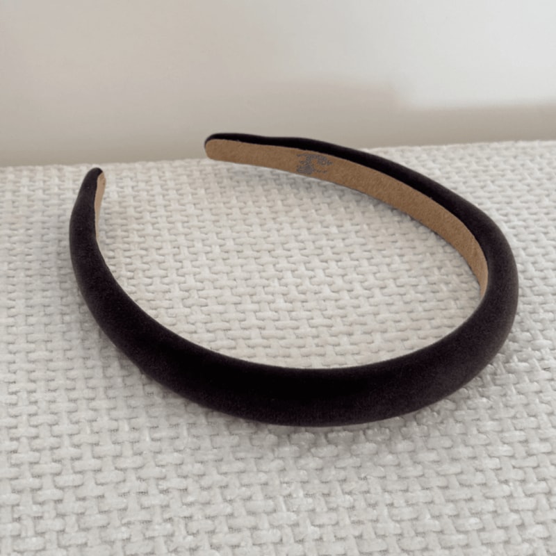 Velvet Comfort Thin Headband For Women 5