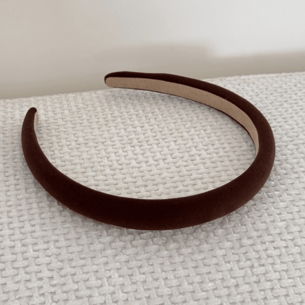 Velvet Comfort Thin Headband For Women 6