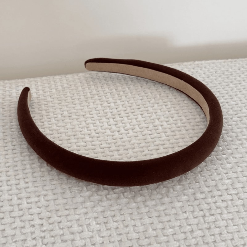 Velvet Comfort Thin Headband For Women 6